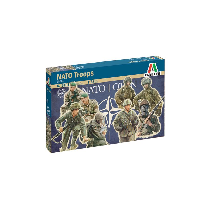 6191 ITALERI Nato katonák  (1980s) 1:72