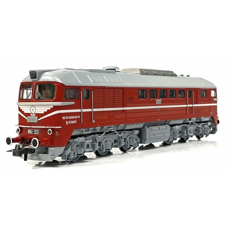 Dízelmozdony, M62 127-6, Szergej, MÁV Start VI, múzeumi, hangdekóderrel
