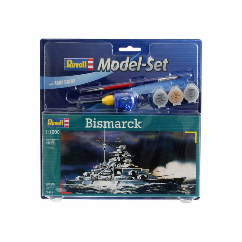 Revell 65802 Bismarck Makett szett