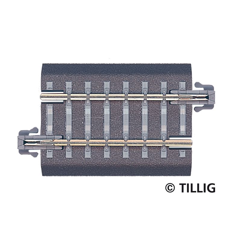 Tillig 83705 Ágyazatos egyenes sín G3 43 mm