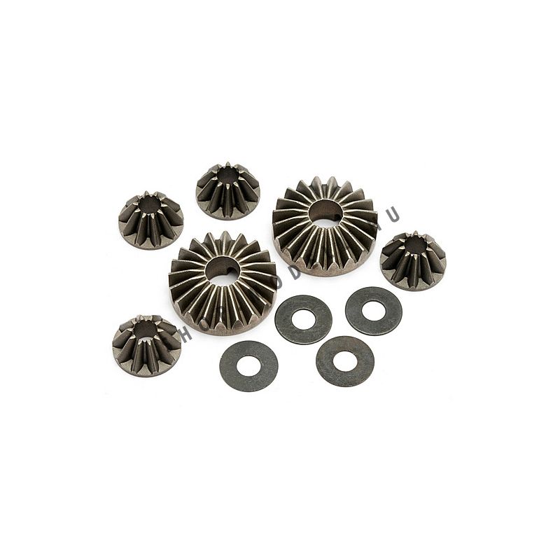 Erõsített diffi fogaskerék