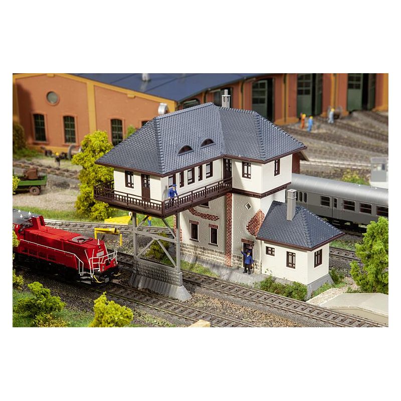 Faller 120108 Nyerges váltóállító központ, váltóőrház, Wuppertal-Elberfeld