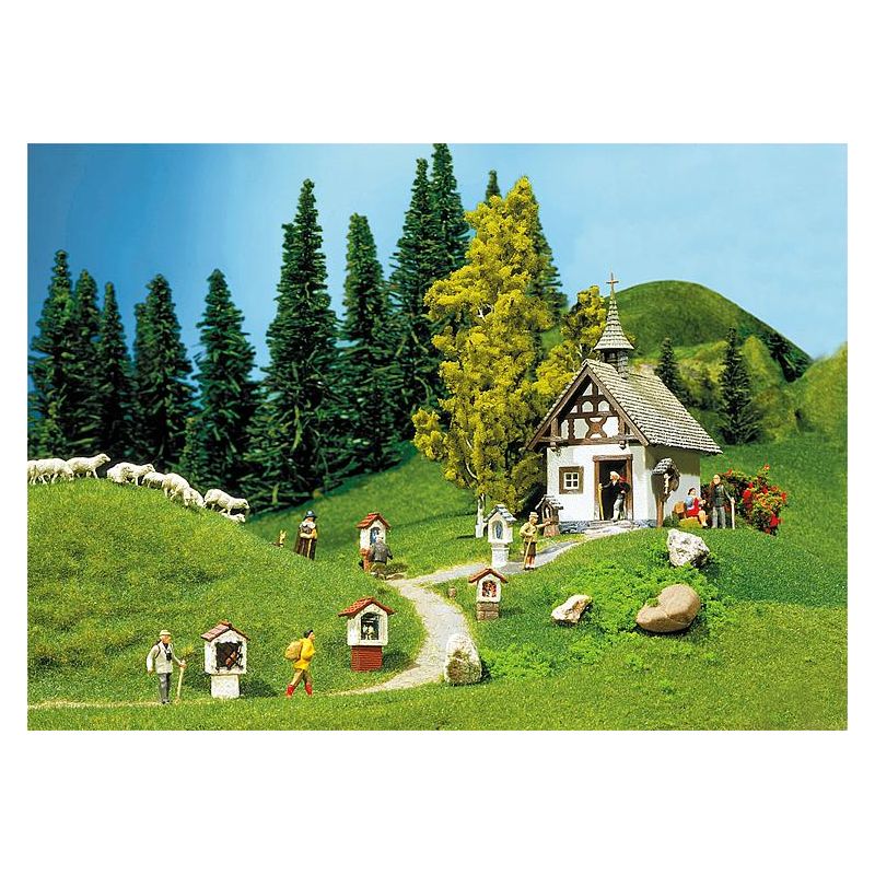 Faller 130235 Kápolna útmenti szoborfülkékkel