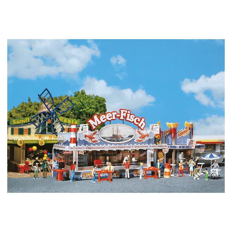 Faller 140445 Vásártéri stand tengeri-hal