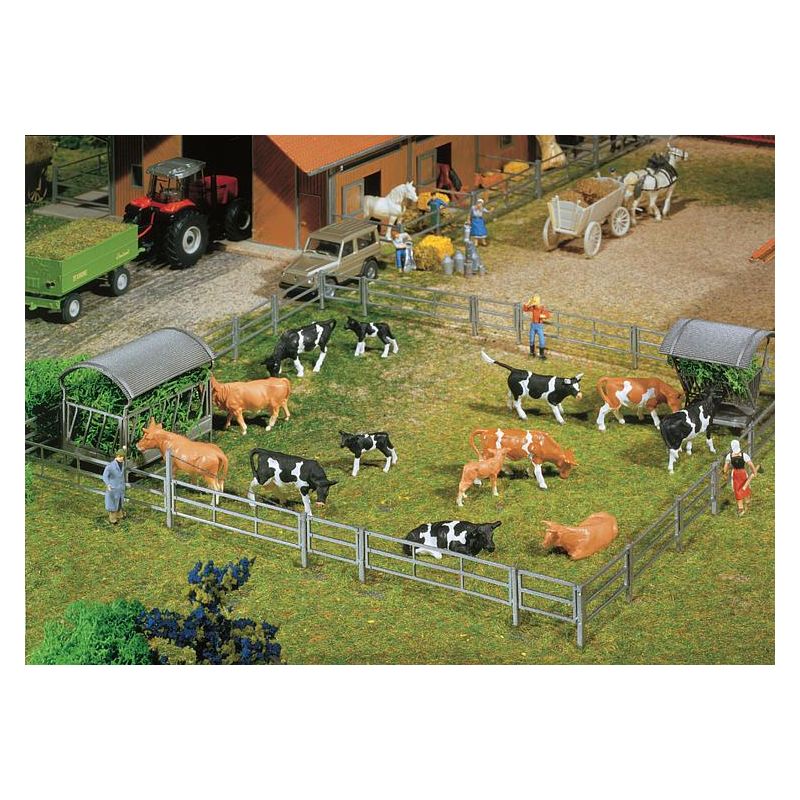 Faller 180434 Acélkerítés állatoknak (karám), 200 cm