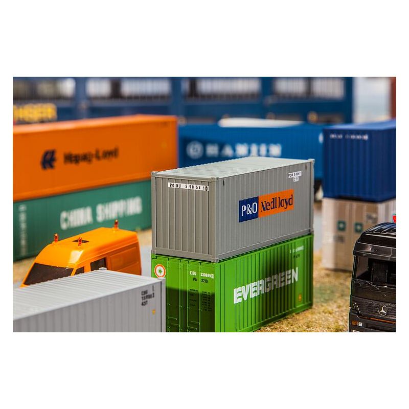 Faller 180824 20' Konténer, P&O Nedlloyd