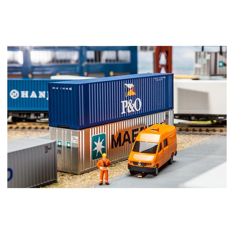 Faller 180843 40' Hi-Cube Konténer, P&O