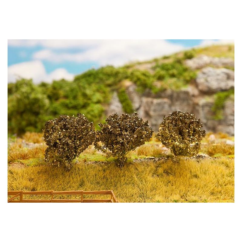 Faller 181230 Bokrok, 4 cm, 3 db