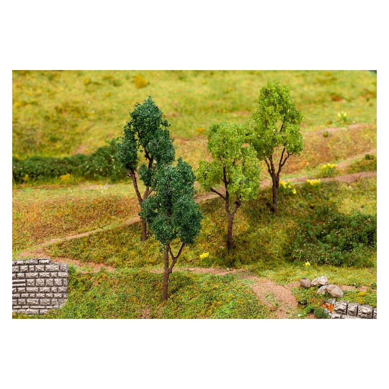Faller 181379 4 Bäume, sortiert