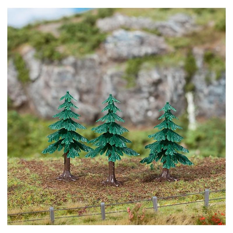 Faller 181602 Fenyőfák, 5 cm, 3 db