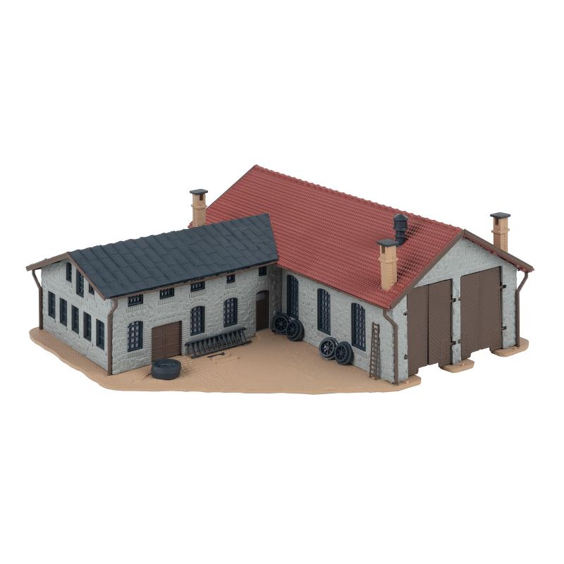 Faller 222106 Fűtőhát melléképülettel, két állásos