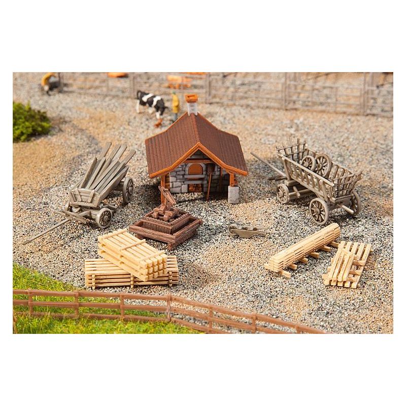 Faller 232359 Backhäuschen mit Zubehör