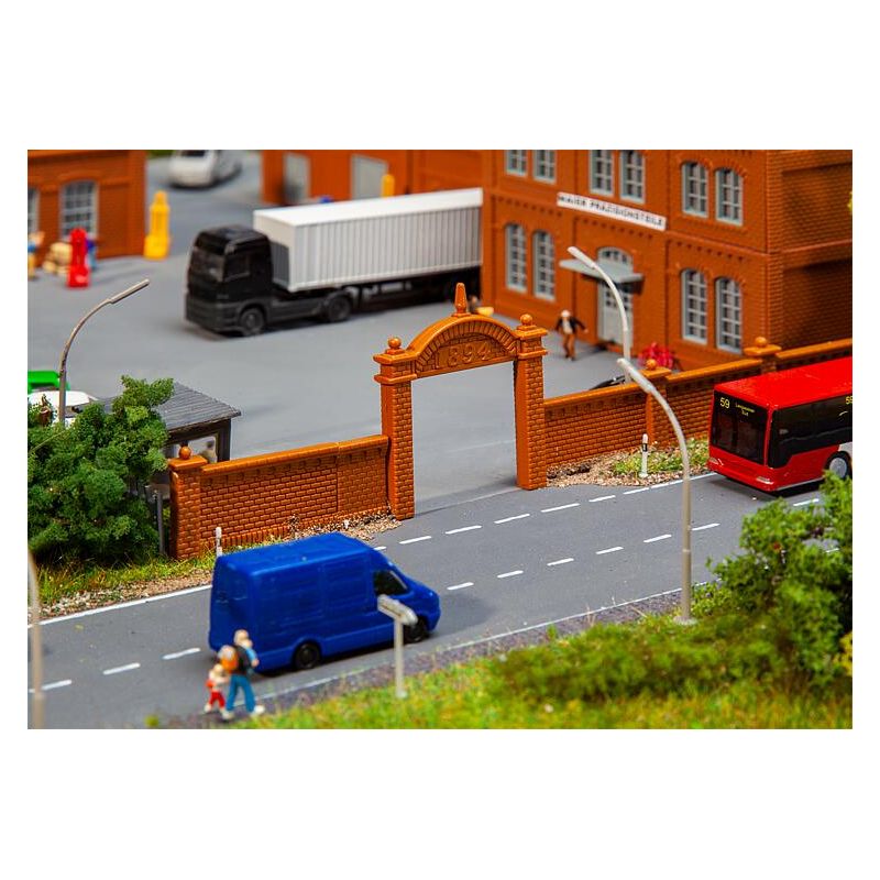 Faller 272917 Gyár fal