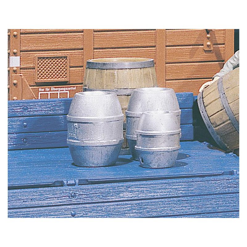 Faller 333202 4 Bierfässer