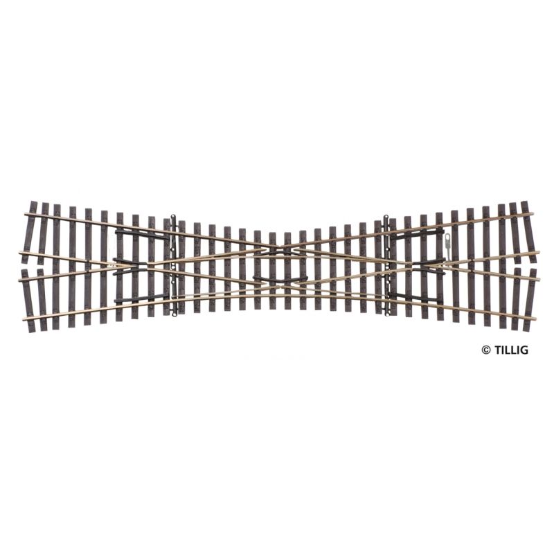 Tillig 85395 Egyszerű angolváltó félátszeléses EKW I 228 mm