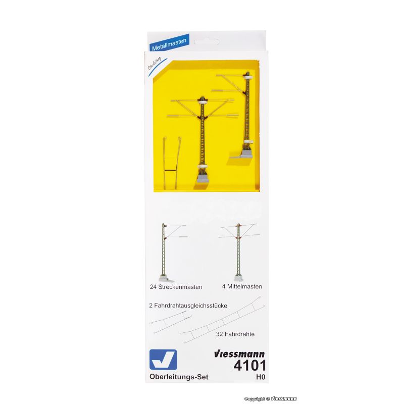 Viessmann 4101 Felsővezeték kezdőkészlet