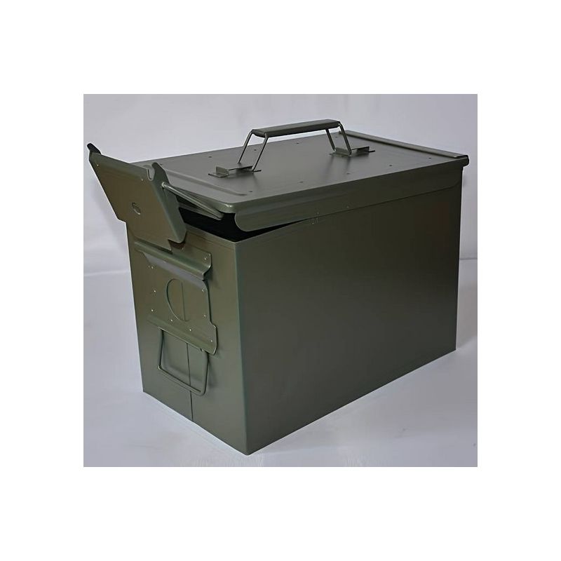 Fém akku tároló doboz, vízálló, légzáró kivitel - nagy méret