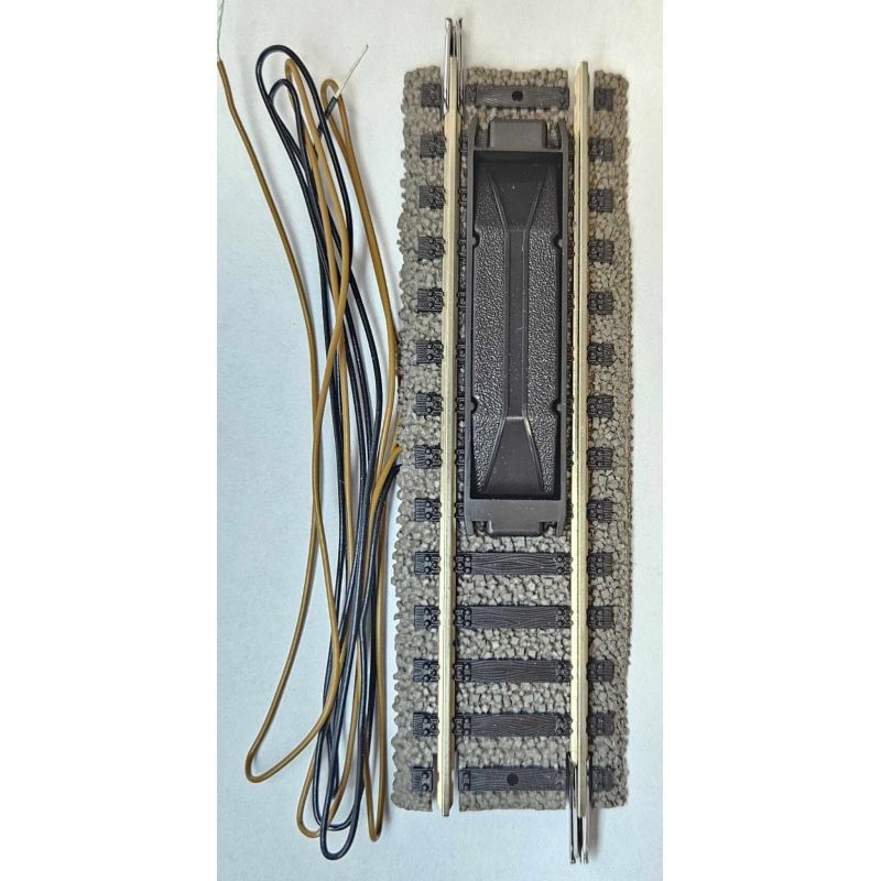 Fleischmann 6111 Kocsiszétkapcsoló vágány, elektromos, 100 mm, 1 db