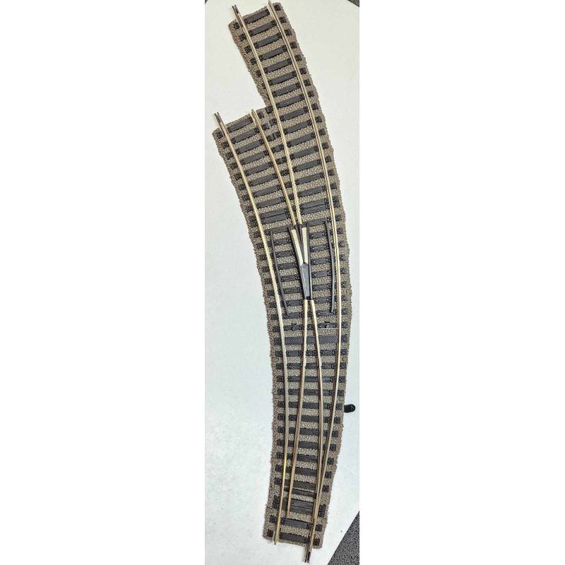 Fleischmann 6174 Íves váltó, bal, kézi, R1/R2, 1 db