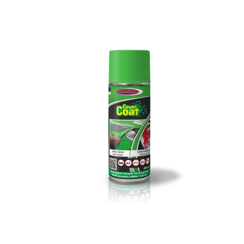 Gumispray CoverCoat neon zöld 400ml