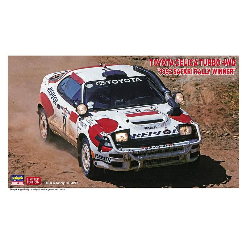 Hasegawa 20434 1/24 Toyota Celica Turbo 4WD, Safary Rally