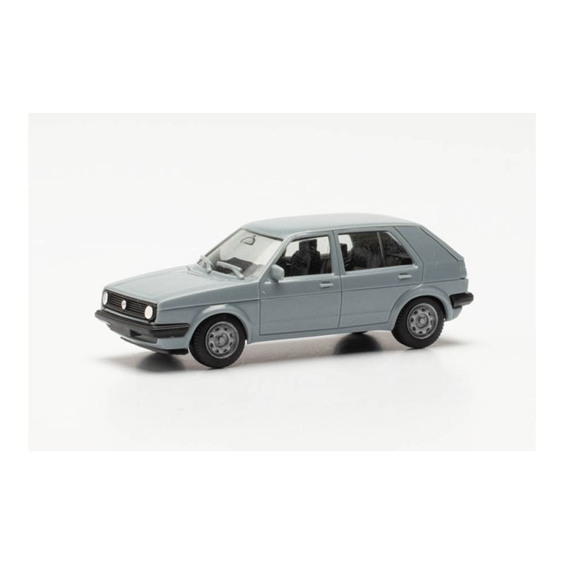 Herpa 012195-009 Volkswagen VW Golf II, négyajtós, összerakhatós Minikit, szortiment