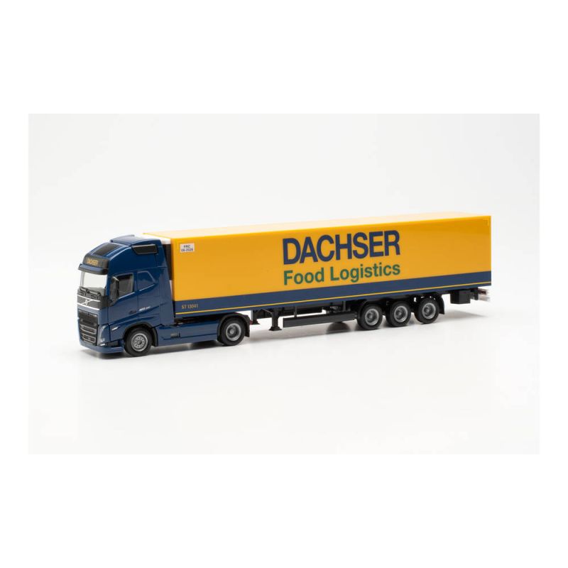 Herpa 316019 Volvo FH Gi nyergesvontató, DACHSER Food Logistics félpótkocsival