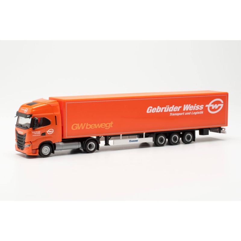 HERPA 317344 IVECO S-Way LNG teherautó (nyergesvontató), Gebrüder-Weiss