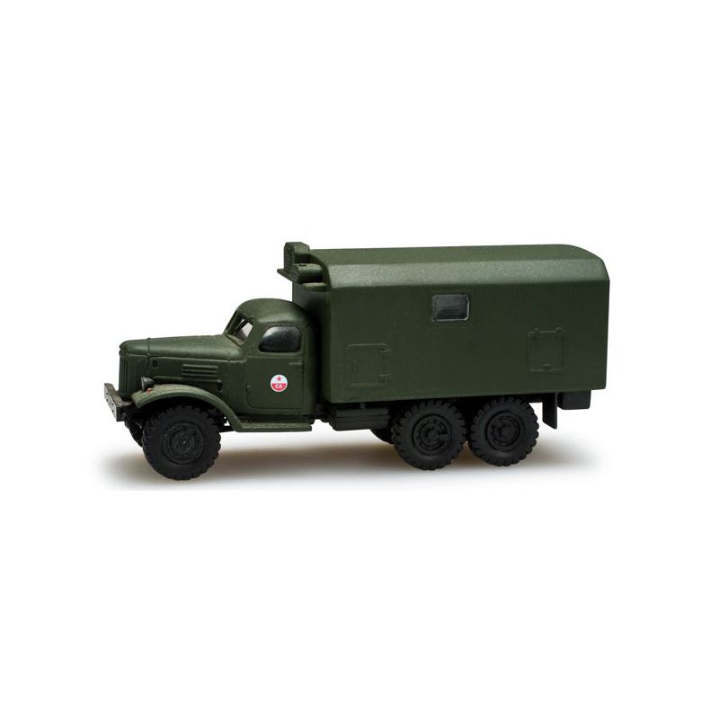 Herpa 743822 ZIL 157 katonai teherautó dobozos rakterű