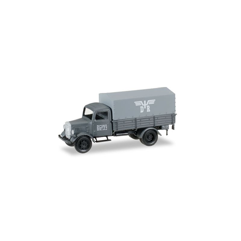 Herpa 745710 Mercedes-Benz 3000 ponyvás teherautó, Deutsche Reichsbahn
