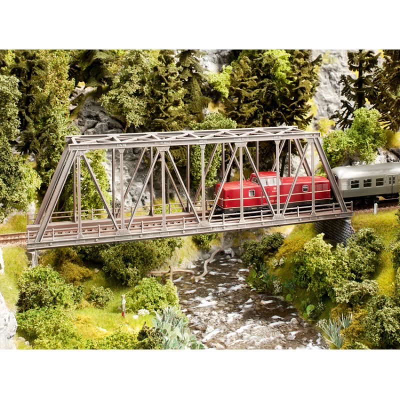 Noch 21320 Vasúti rácsos híd, egysínes, 36 cm