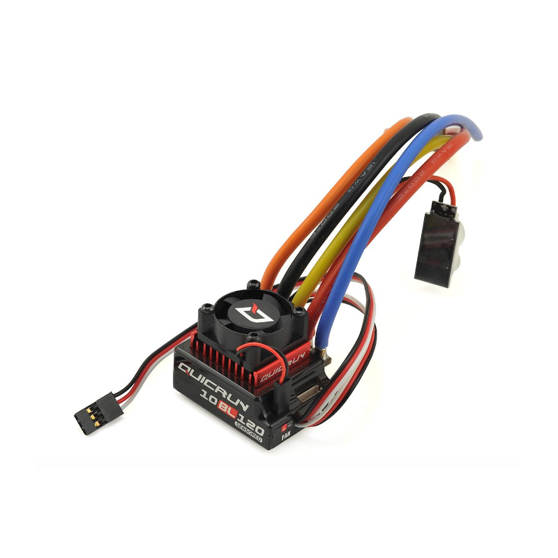 Hobbywing QuicRun 10BL120 120A Szenzoros Brushless ESC szabályzó autómodellekhez