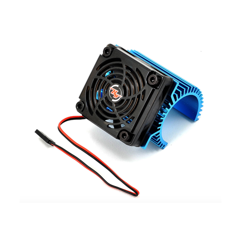 Hobbywing hűtőborda 5cm-es ventilátorral 36mm átmérőjű motorokhoz