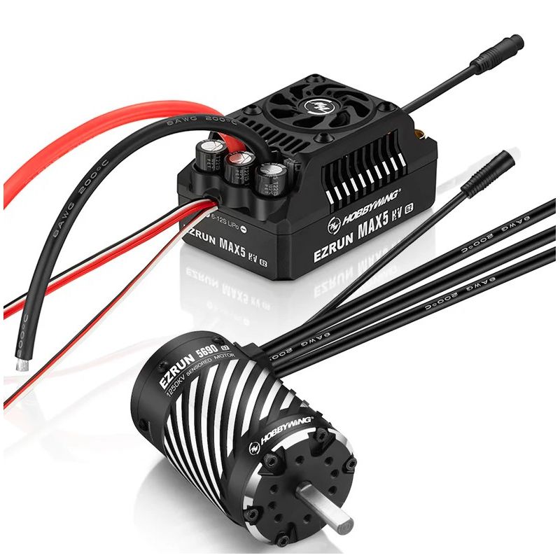 Hobbywing Ezrun Max5 HV ESC + 56118SD 800kv G2 motor combo