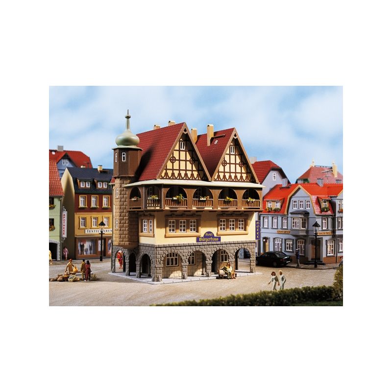 Auhagen 12348 Hotel Bürgerhaus, H0/TT