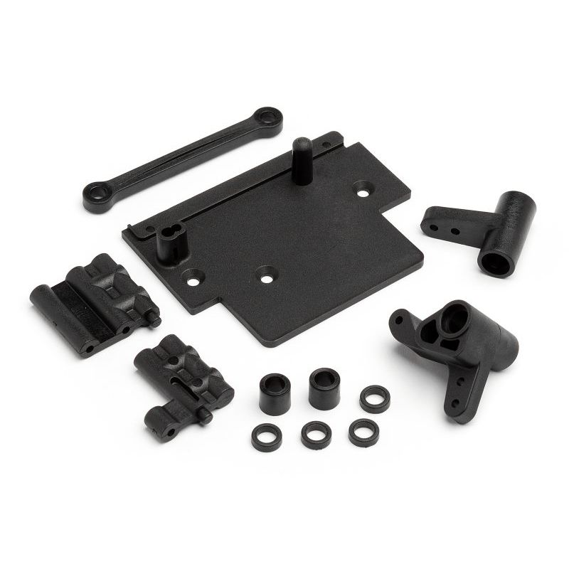 HPI 101662 Bullet Flux ESC plate and steering bellcrank