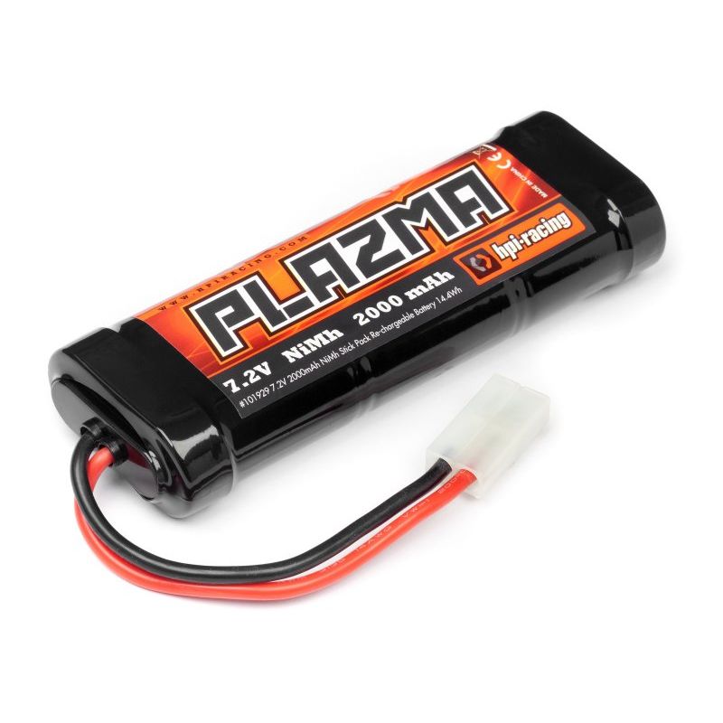 HPI 101929 HPI PLAZMA 7.2V 2000MAH NIMH STICK PACK RE-CHARGEABLE BATTERY