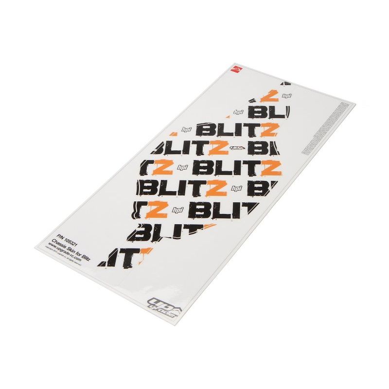 HPI 105320 BLITZ CHASSIS PROTECTOR (WHITE)