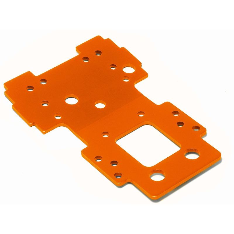 HPI 105892 BULKHEAD LOWER PLATE 2.5MM (narancs)