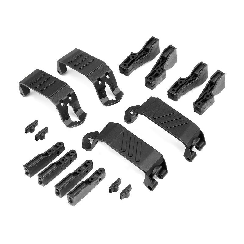 HPI 106743 BATTERY BOX HOLDER/MOUNT SET