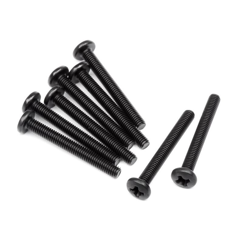 HPI 110211 BINDER HEAD SCREW M3X25MM 8PCS
