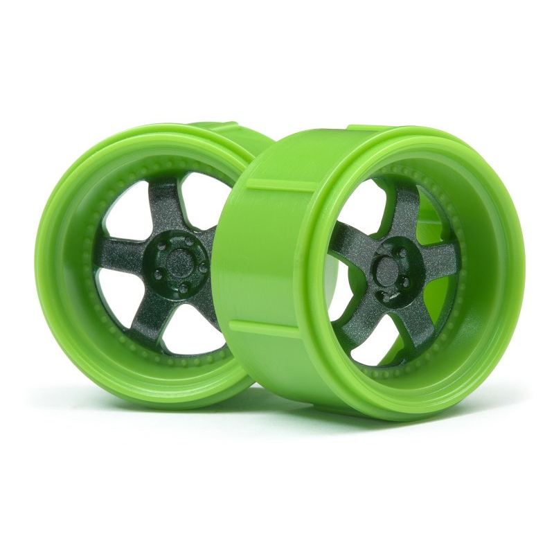 HPI 112817 WORK MEISTER S1 WHEEL 17MM GREEN 4PCS