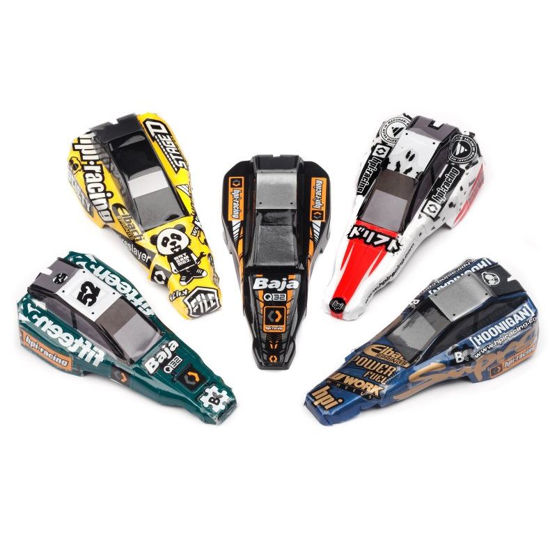 HPI 114283 Q32 BAJA BUGGY karosszéria AND WING SET (CLEAR)