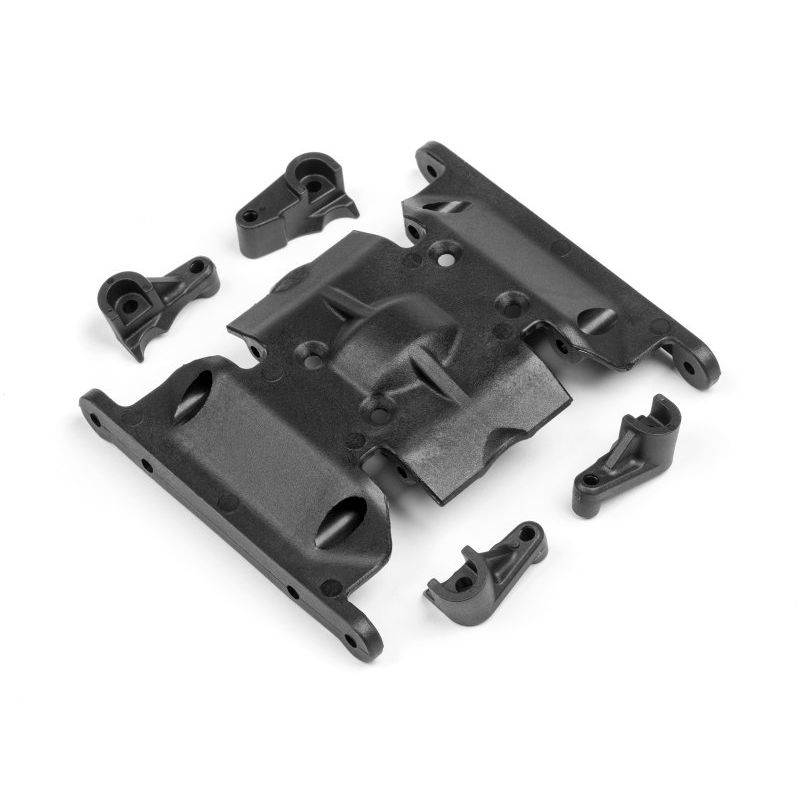 HPI 116845 CENTER SKID PLATE SET