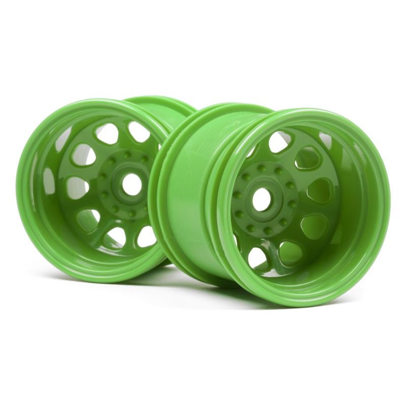 HPI 120039 CLASSIC KING WHEEL GREEN (2.2IN/2db)