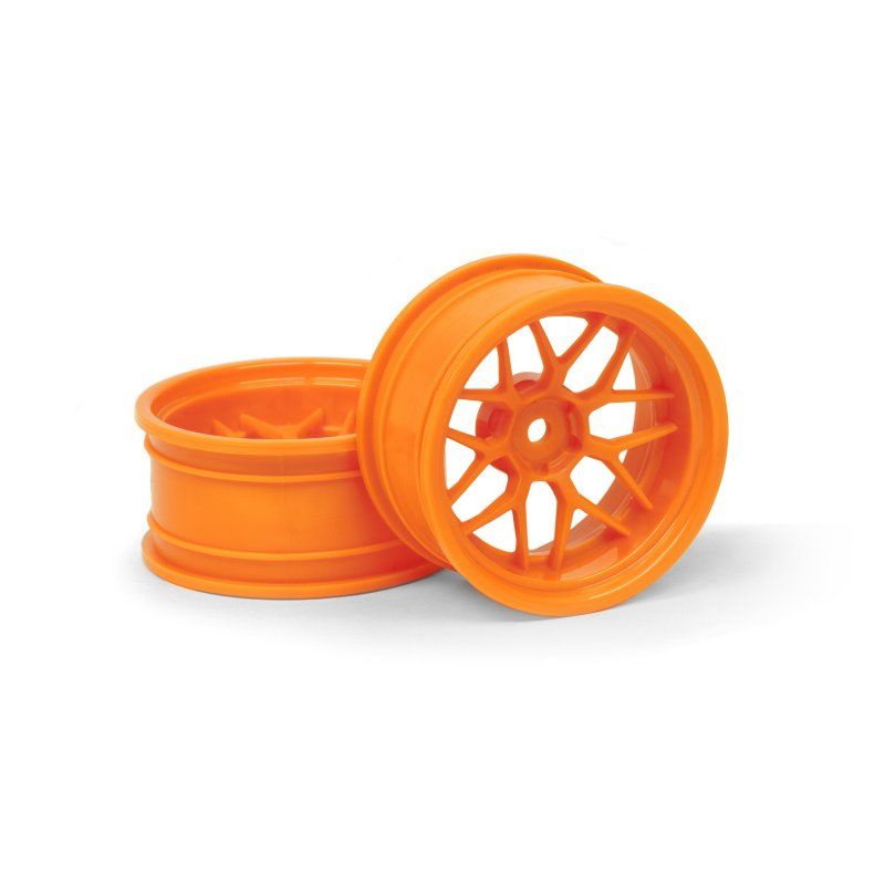 HPI 120251 TECH 7 WHEEL ORANGE (9MM/2PCS)