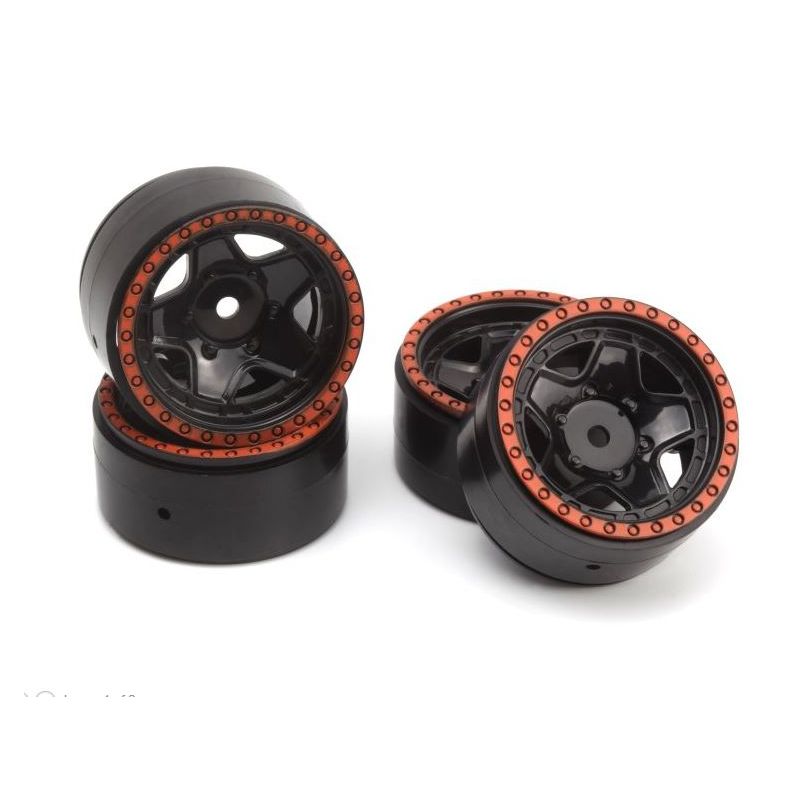 HPI 160867 CL-5 Beadlock Wheel 1.2in (Red/4pcs)