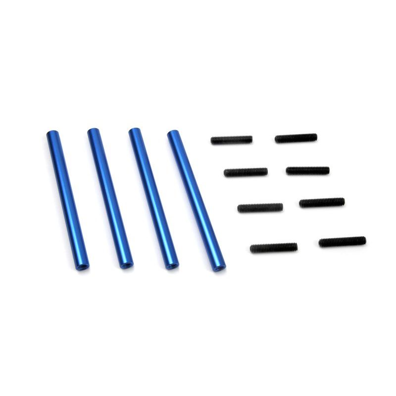 HPI 160918 Aluminum Link Blue 6x72mm M4 (4PCS)