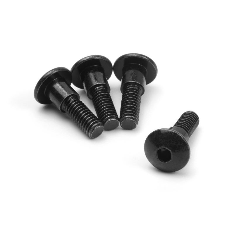 HPI 160966 Step Screw M3x15mm (Hex Socket/4pcs)