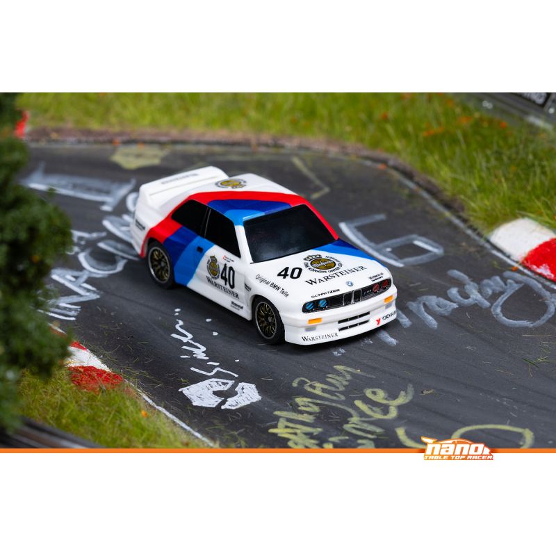 HPI 160995 nano-TTR 1987 BMW M3 E30 Warsteiner - Car Only